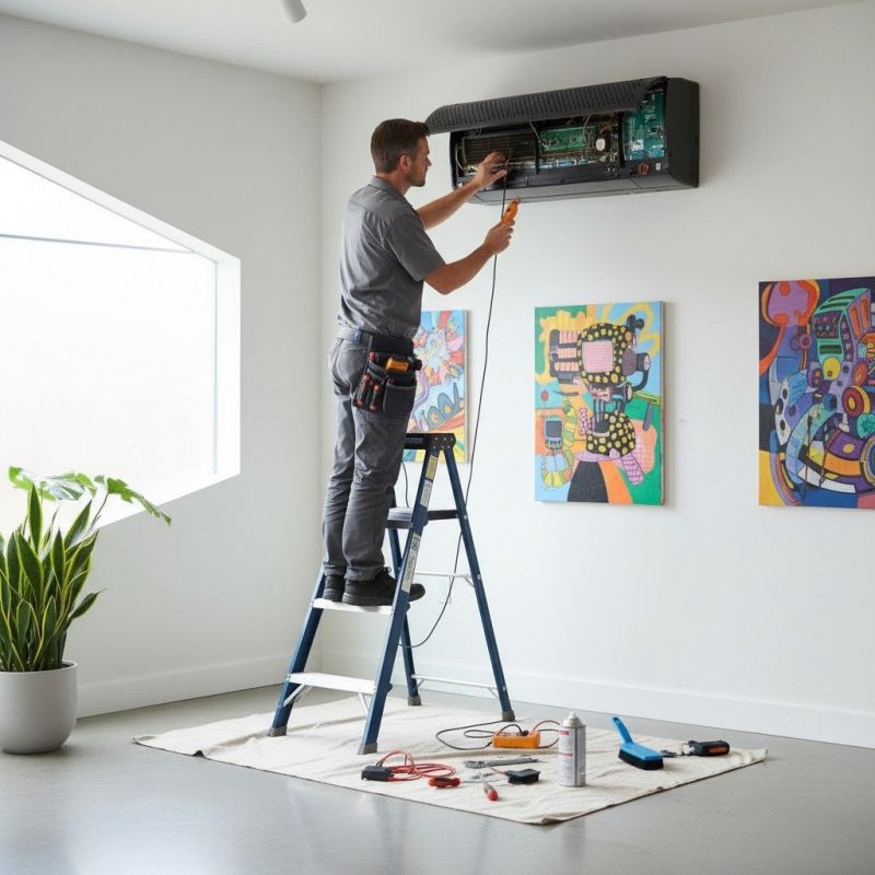 Ductless Minisplit Service detail