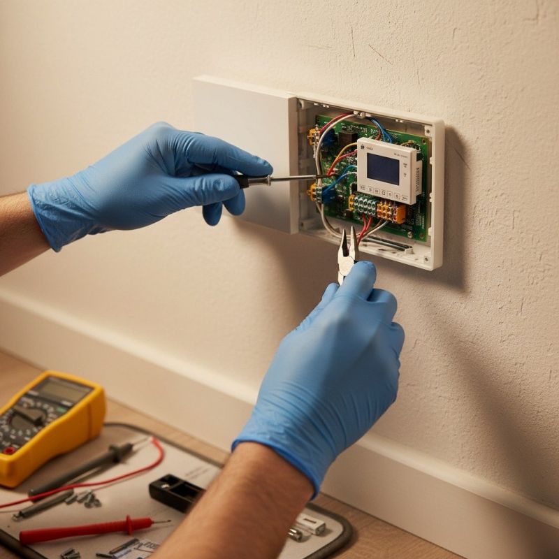 Residential Thermostat Repair detail